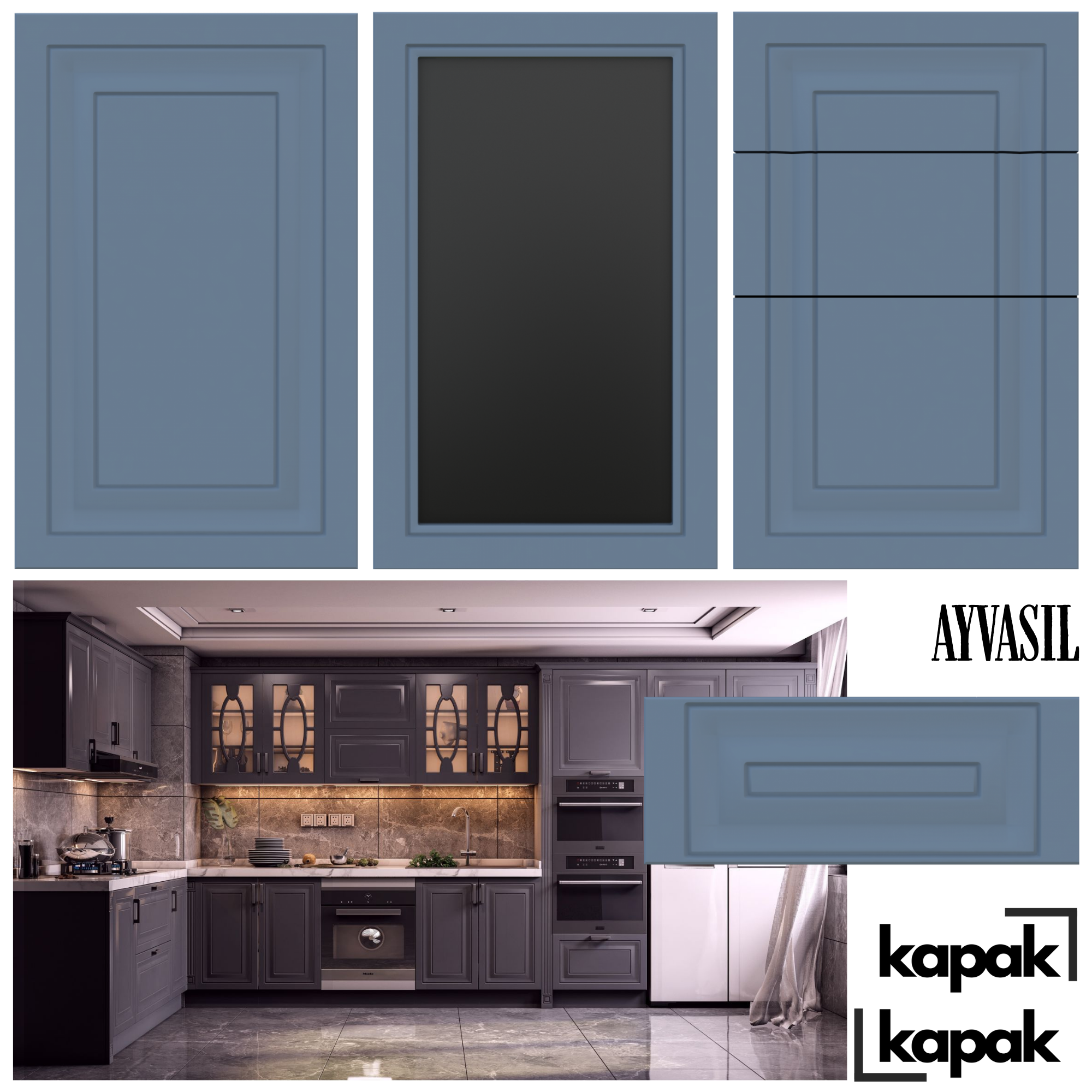 mebran lake kapak-mutfak banyo gardrop dolap kapağı-kapak yenileme